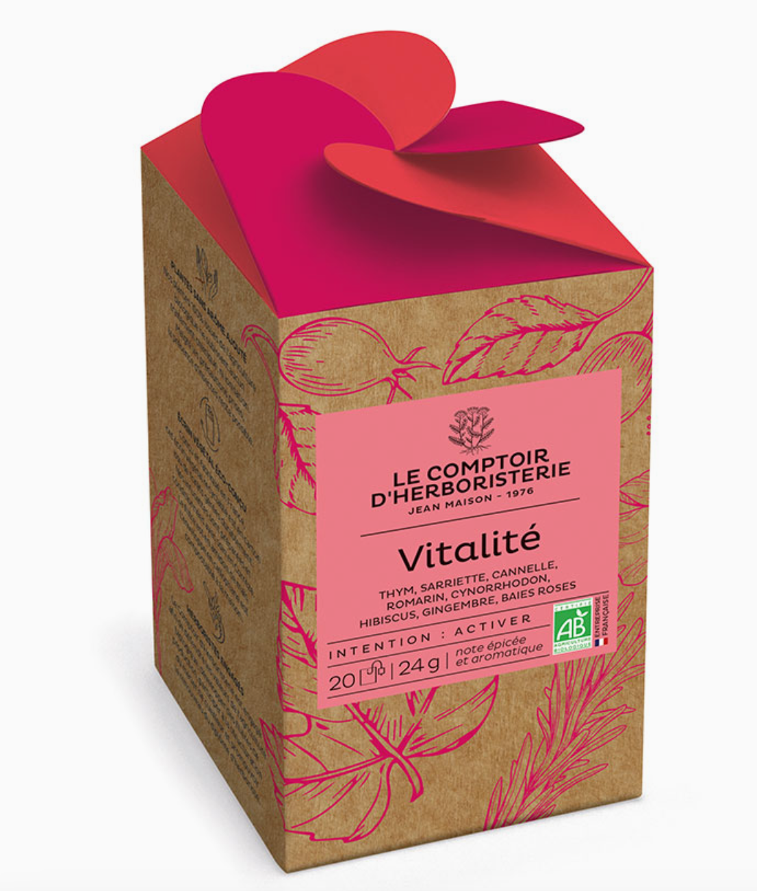Tisane Infusette - Vitalité Bio