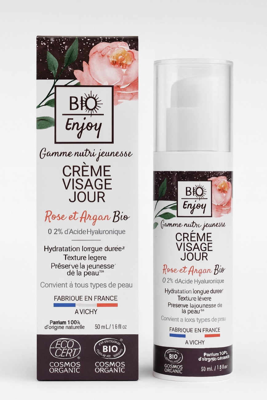 Crème de Jour Bio - Rose Argan
