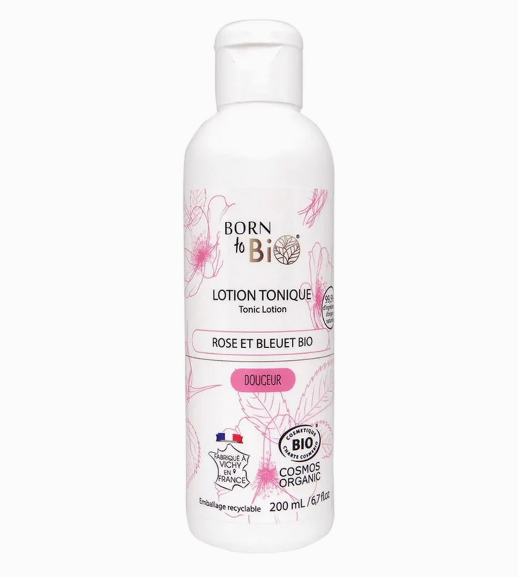 Lotion tonique Bio - Rose et bleuet