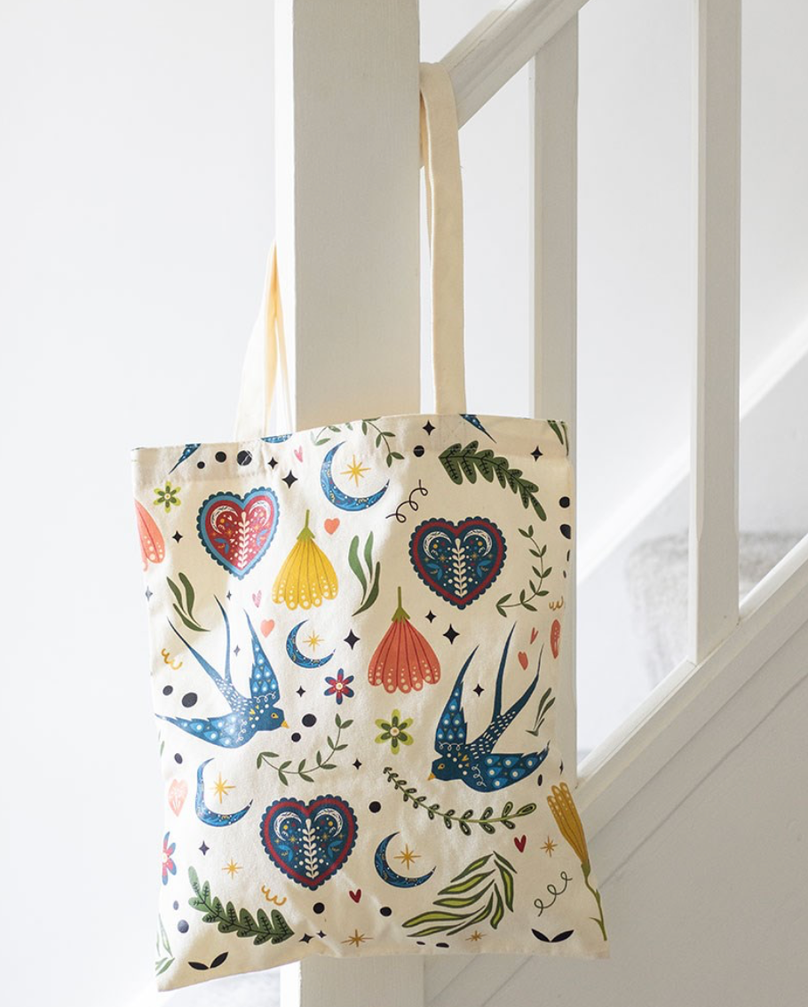 Tot bag floral
