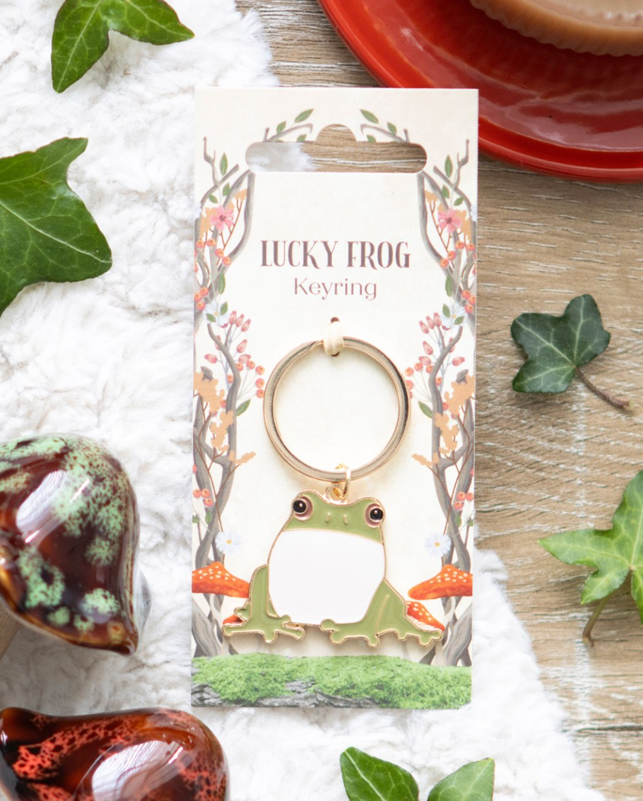 Porte Clé - Grenouille porte chance