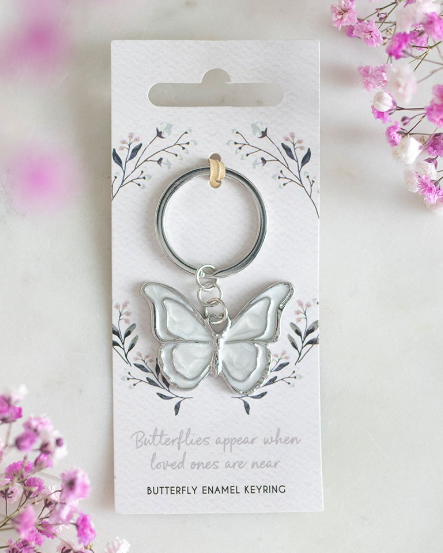 Porte Clé - Papillon de pureté