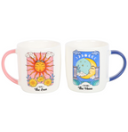 Tasses "DUO SOLEIL ET LUNE"