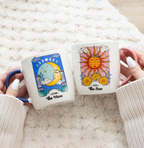 Tasses "DUO SOLEIL ET LUNE"