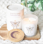 Bougie - Sauge & Quartz rose