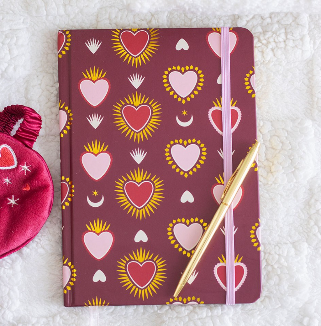 Carnet "Coeur sacré"