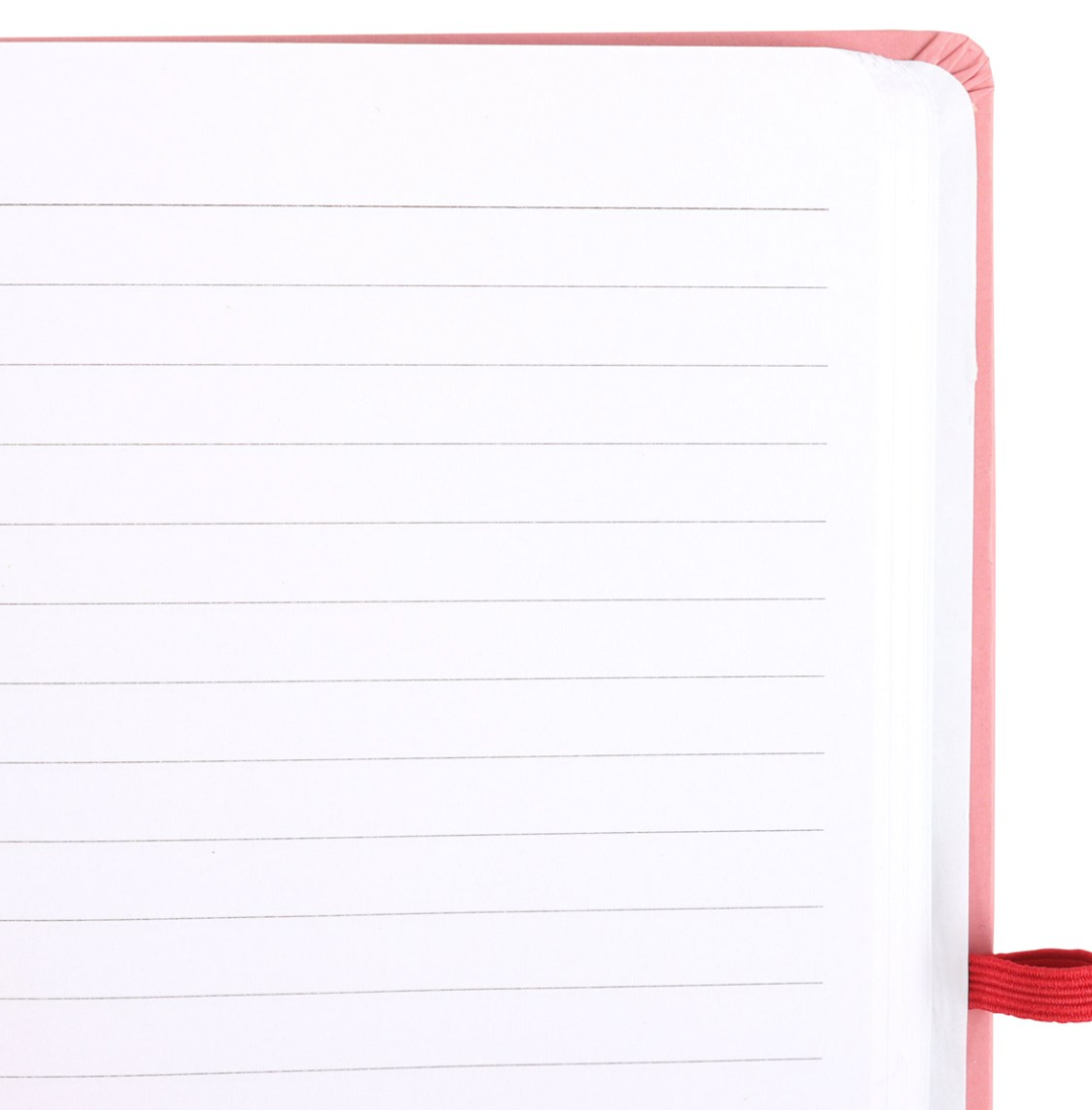 Carnet "Soleil rose" et son stylo en quartz rose