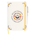 Carnet "Chance et réussite" et son stylo en citrine